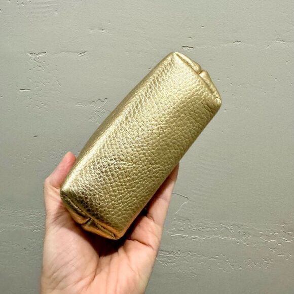 Handmade Genuine Premium Pebble Leather Candy Kisslock Clutch & 2 Chain Styles - Picture 13 of 15